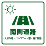 南側道路