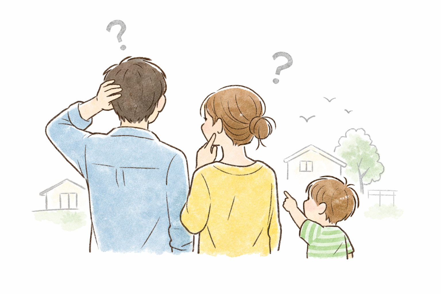 家族のイラスト